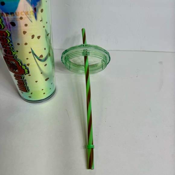 NWT. Disney Eats Ice Cream sandwich Starbucks Tumbler with Straw - Picture 6 of 13